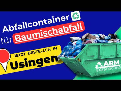 Abfallcontainer für Baumischabfall | Containerdienst Usingen