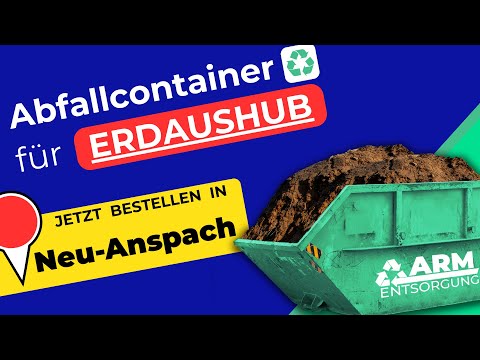 Abfallcontainer für Erde | Containerdienst Neu-Anspach