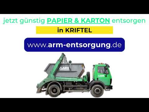 Altpapier Kriftel ARM