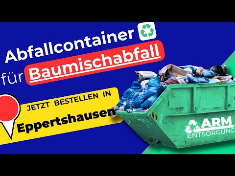 Abfallcontainer für Baumischabfall | Containerdienst Eppertshausen