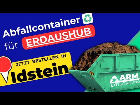 Abfallcontainer für Erde | Containerdienst Idstein