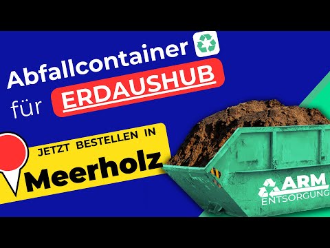 Abfallcontainer für Erde | Containerdienst Meerholz