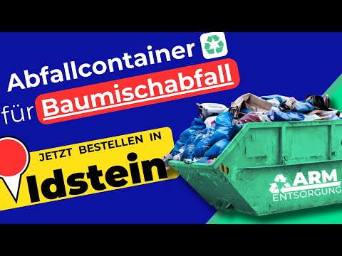 Abfallcontainer für Baumischabfall | Containerdienst Idstein