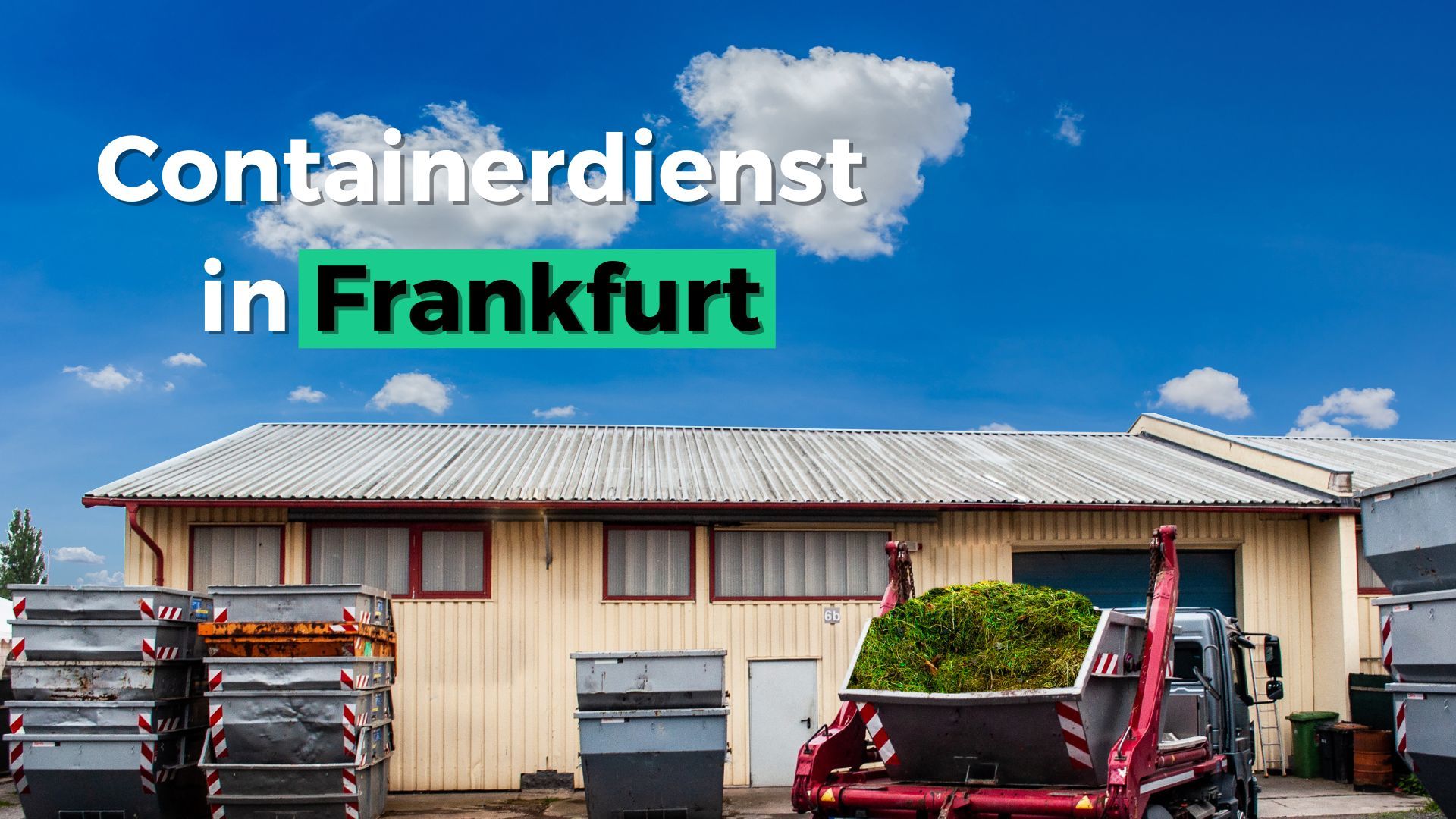 Containerdienst Frankfurt | ARM Entsorgung Frankfurt