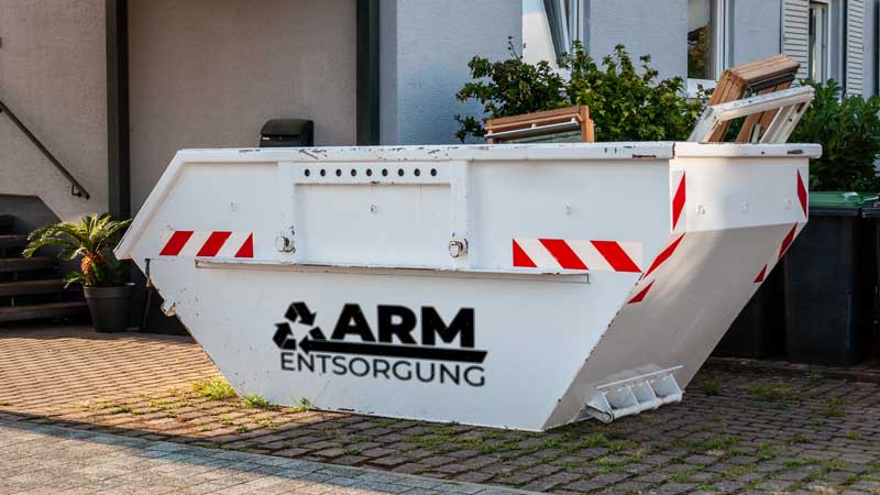Container für Sperrmüll von ARM Entsorgung Hanau