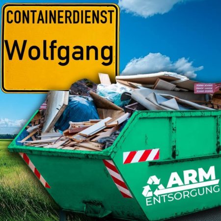 Containerdienst Wolfgang holt einen Baumischabfall-Container in Wolfgang ab - umweltfreundliche Entsorgung von Baumischabfall | ARM Entsorgung Containerdienst Wolfgang holt einen Baumischabfall-Container in Wolfgang ab - umweltfreundliche Entsorgung von Baumischabfall | ARM Entsorgung
