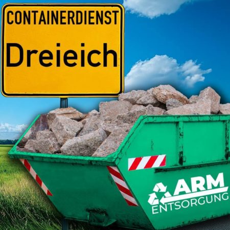 Containerdienst Dreieich holt einen Bauschutt-Container in Dreieich ab - umweltfreundliche Entsorgung von Bauschutt | ARM Entsorgung Containerdienst Dreieich holt einen Bauschutt-Container in Dreieich ab - umweltfreundliche Entsorgung von Bauschutt | ARM Entsorgung