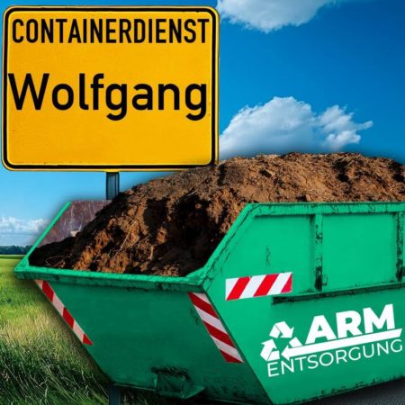 Containerdienst Wolfgang holt einen Erde-Container in Wolfgang ab - umweltfreundliche Entsorgung von Erde | ARM Entsorgung Containerdienst Wolfgang holt einen Erde-Container in Wolfgang ab - umweltfreundliche Entsorgung von Erde | ARM Entsorgung