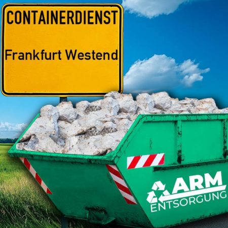 Containerdienst Frankfurt Westend holt einen Leichtbaustoffe-Container in Frankfurt Westend ab - umweltfreundliche Entsorgung von Leichtbaustoffe | ARM Entsorgung Containerdienst Frankfurt Westend holt einen Leichtbaustoffe-Container in Frankfurt Westend ab - umweltfreundliche Entsorgung von Leichtbaustoffe | ARM Entsorgung