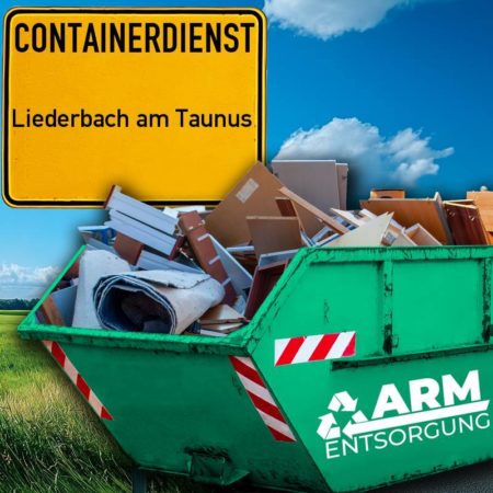 Containerdienst Liederbach am Taunus holt einen Sperrmüll-Container in Liederbach am Taunus ab - umweltfreundliche Entsorgung von Sperrmüll | ARM Entsorgung Containerdienst Liederbach am Taunus holt einen Sperrmüll-Container in Liederbach am Taunus ab - umweltfreundliche Entsorgung von Sperrmüll | ARM Entsorgung