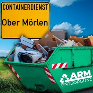 Containerdienst Ober Mörlen holt einen Sperrmüll-Container in Ober Mörlen ab - umweltfreundliche Entsorgung von Sperrmüll | ARM Entsorgung