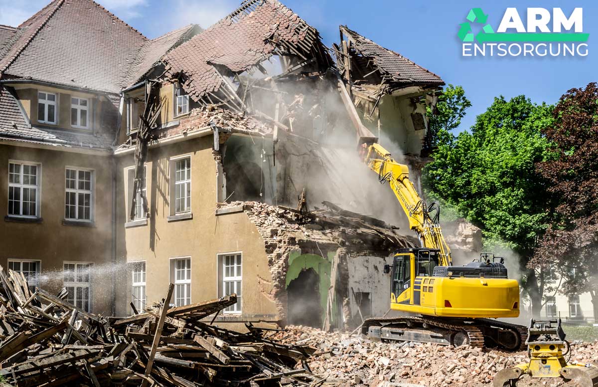 Haus und Gebäudeabriss ARM Entsorgung Hanau