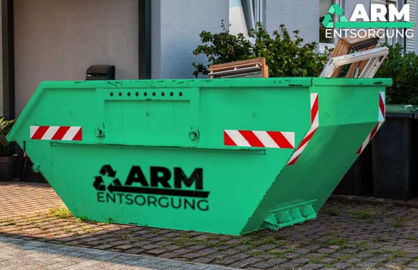 Absetzcontainer von ARM Entsorgung Hanau